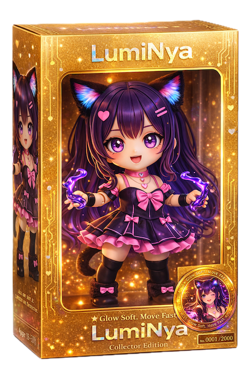 LumiNya collector doll concept