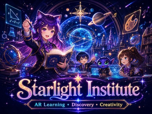 Starlight Institute AR learning artwork